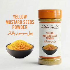 Yellow Mustard Seeds Powder / پیلی سرسوں سیڈ پاؤڈر / Peeli Sarson Powder - ChiltanPure