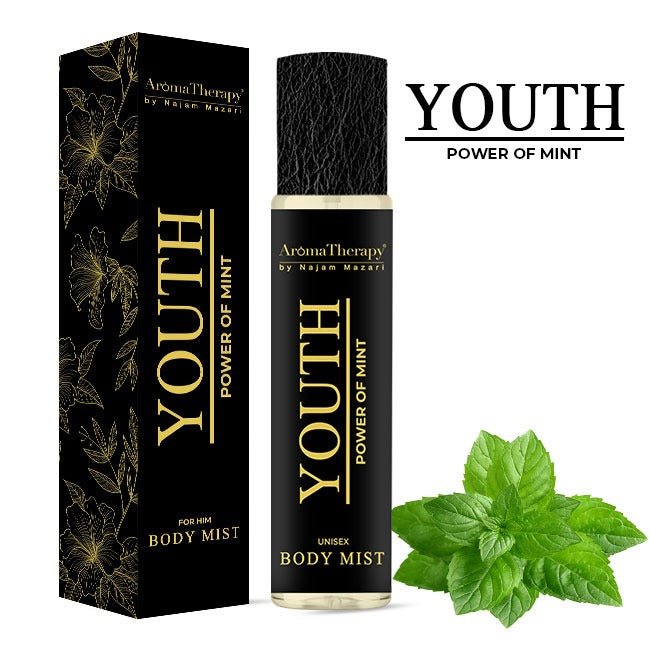 Youth Natural Body Mist - Made With Mint - Splash of Confidence!! - ChiltanPure