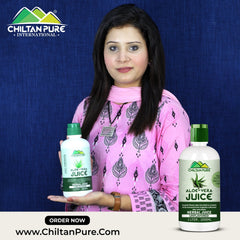 CHILTAN PURE Aloe Vera Juice Unflavoured 1000ml bottle