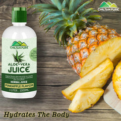 CHILTAN PURE Aloe Vera Juice Pineapple Flavour 1000ml product