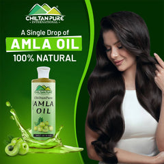 Amla Oil – Lessen Hair Loss, Boosts Hair Growth, Treats Dry Scalp & Prevents Premature Hair Greying - ChiltanPure