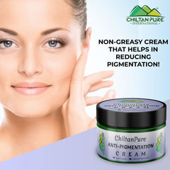 Anti-Pigmentation Cream – Brightens Skin, Fade Freckles, Treats Hyperpigmentation & Reduce Dark Spots - ChiltanPure