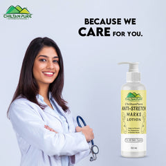 Anti-Stretch Marks Lotion – Formulated To Repair, Diminish & Prevent Stretch Marks With Intense Hydration & Smoothing, Good For Pregnancy Skincare 150ml - ChiltanPure