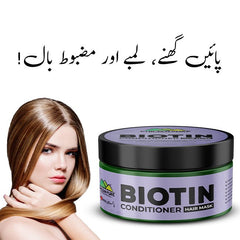 Biotin Conditioner Hair Mask – Boosts Hair Growth, Reduce Hair Breakage, Improves Hair Health & Add Volume to Hair 250ml,, Doctor's 👨⚕️ Recommended - ChiltanPure