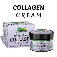 Collagen Cream – Anti-Aging, Promotes Blood Circulation, Boosts Collagen Production & Enhances Skin’s Elasticity - ChiltanPure