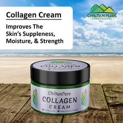 Collagen Cream – Anti-Aging, Promotes Blood Circulation, Boosts Collagen Production & Enhances Skin’s Elasticity - ChiltanPure