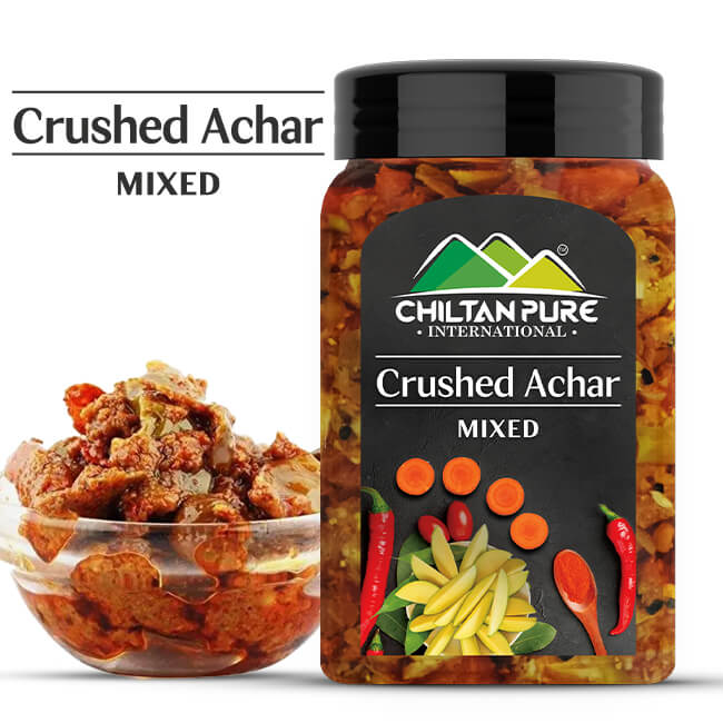 Crushed Mix Achar / Pickle - Tangy Twist of Flavor Fusion in Every Bit