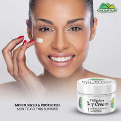 Day Cream – Promotes Blood Circulation , Reduces Aging Signs & Removes Sun Tan 50ml - ChiltanPure