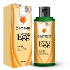 Egg Oil - Hydrates Hair, Prevents Premature Greying, and Removes Frizz to Give You Smooth Silky Strong Hair! - ChiltanPure