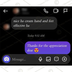 Hand & Foot Glowing CREAM 🦶✋ Formulated With Multi-Vitamins & Glowing Agents, Moisturizes, Soothes & Improves Skin Texture, Makes Skin Soft & Glowing - ChiltanPure