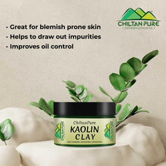 Kaolin Clay – Suitable for Both Sensitive & Oily Skin 130gm - ChiltanPure