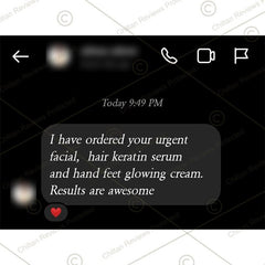 Keratin Hair Serum – Anti-Frizz, Damage Repair, Boost Hair Growth, Makes Hair Glossy & Strong - ChiltanPure