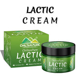 Lactic Cream – Natural Exfoliant, Brightens Skin, Promotes Collagen Production, Fades Fine Lines & Wrinkles - ChiltanPure