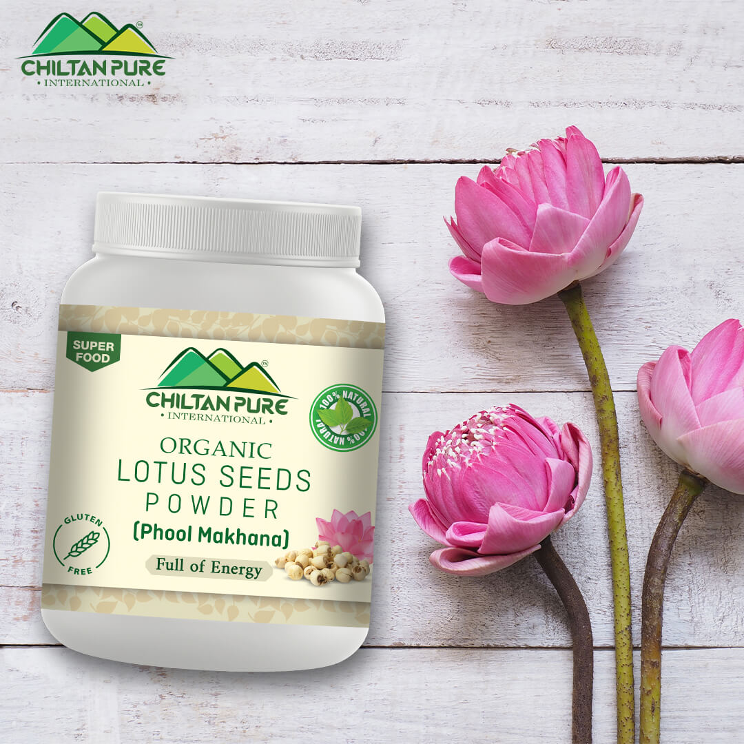 Lotus Seeds Powder - Immunity Booster & Enriched with Nutrients (پھول مکھانہ) - ChiltanPure