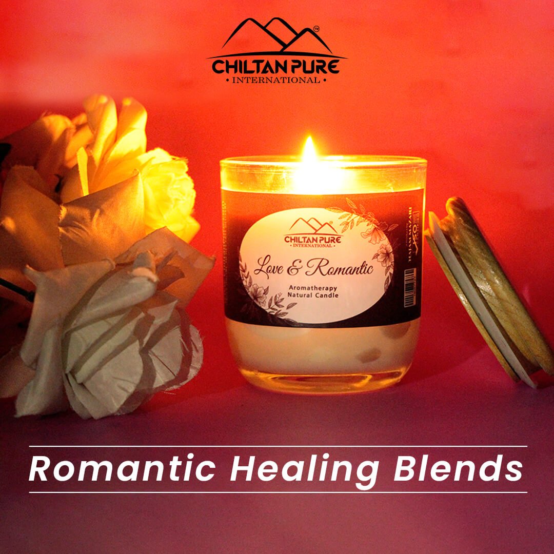 Love & Romantic Aromatherapy Candle - Light up Your Romantic Moments!! - ChiltanPure