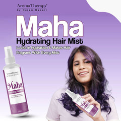 Maha Hydrating Hair Mist - Locks in Hydration & Makes Hair Fragrant with Every Mist-💯Organic - ChiltanPure