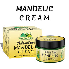 Mandelic Cream - Anti-Aging, Brightens Skin, Acts as Natural Exfoliant & Reduce Hyperpigmentation - ChiltanPure
