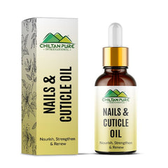 Nails & Cuticle Oil – Moisturizes & Strengthen Nails & Cuticle, Rejuvenates Dry, Damaged & Inflamed Nails, Protects Against Infections - ChiltanPure
