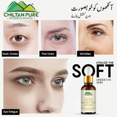 Naina Under Eye Serum – For Firm Delicate Skin, Support firm refreshed look – Reduce fine lines, Dark circles & Puffiness (100% result) - ChiltanPure