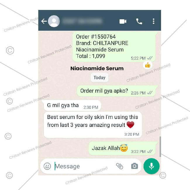 Niacinamide Serum - Strengthens Skin's Barrier & Boosts Skin's Immunity - ChiltanPure