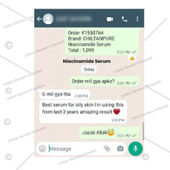 Niacinamide Serum - Strengthens Skin's Barrier & Boosts Skin's Immunity - ChiltanPure