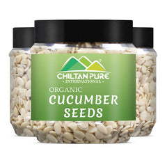 Organic Cucumber Seeds – Boosts Brain Health & Memory, Promotes Weight Loss, Improves Digestion & Maintains Heart Health - ChiltanPure