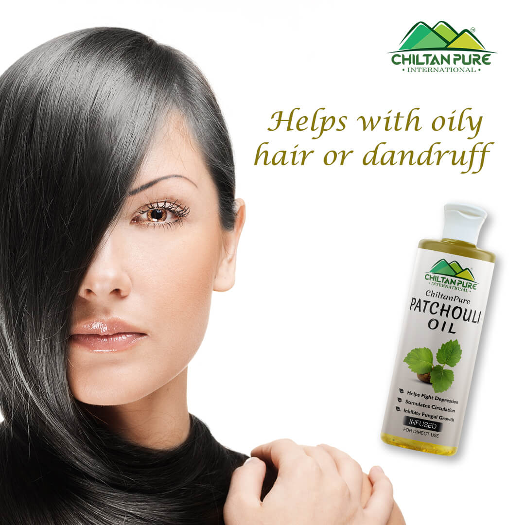 Patchouli Infused Oil - Fights Depression, Deodorizes Bad Odour & Soothes Inflammation - ChiltanPure