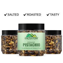 Pistachio Nuts - High in protein nuts promote healthy weight loss, Loaded with nutrients , High in anti oxidants - 100 % pure organic - ChiltanPure