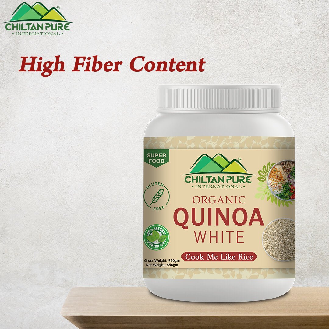 Quinoa - Good Source of Iron & High In Fiber Content - ChiltanPure