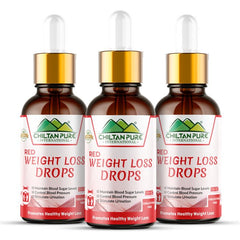 Red Weight Loss Drops 🩸 Effective Way to Reduce Weight, Cholesterol Free & Speeds Up Metabolism - ChiltanPure