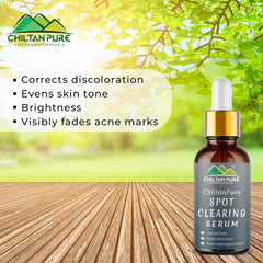 Spot Clearing Serum – Unclog Pores, Reduce Dark Spots & Fade Hyperpigmentation - ChiltanPure