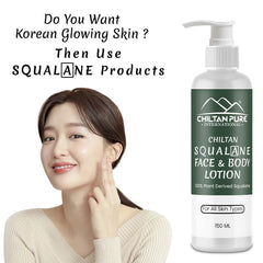 Squalane Lotion – Hydrated skin looks better, 100% pure Plant-Derived Squalane Lotion - ChiltanPure