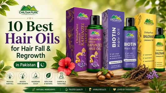 10 Best Hair Oils for Hair Fall & Regrowth in Pakistan - ChiltanPure