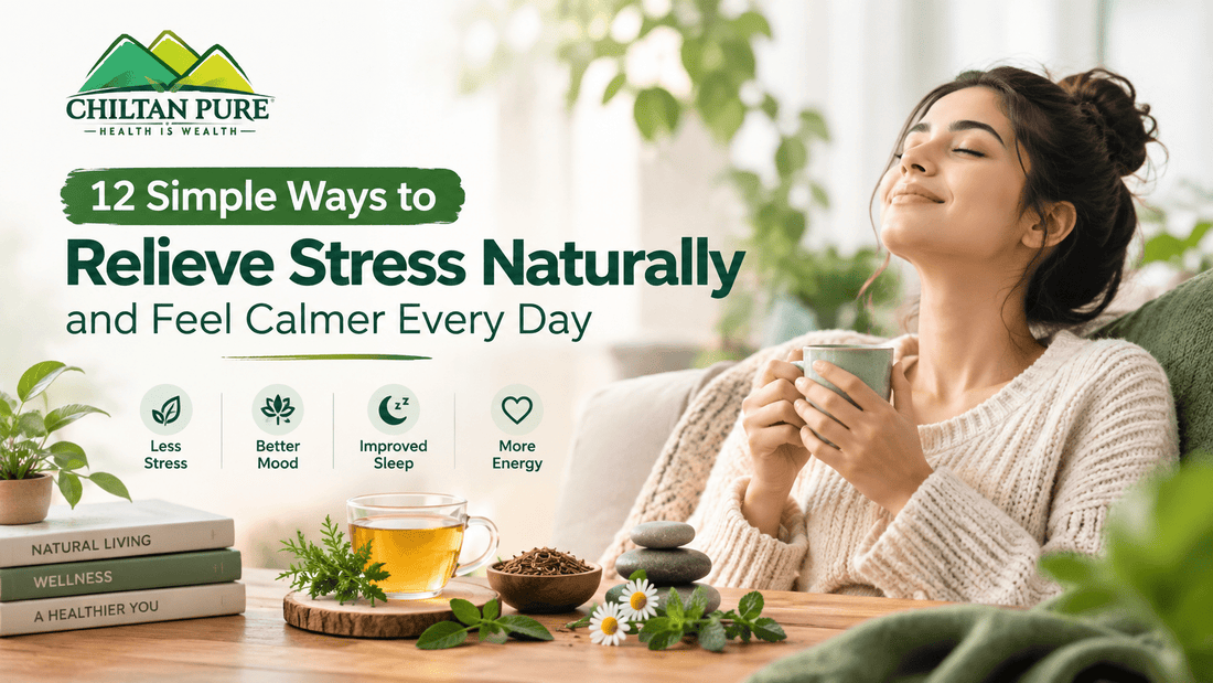 12 Simple Ways to Relieve Stress Naturally and Feel Calmer Every Day