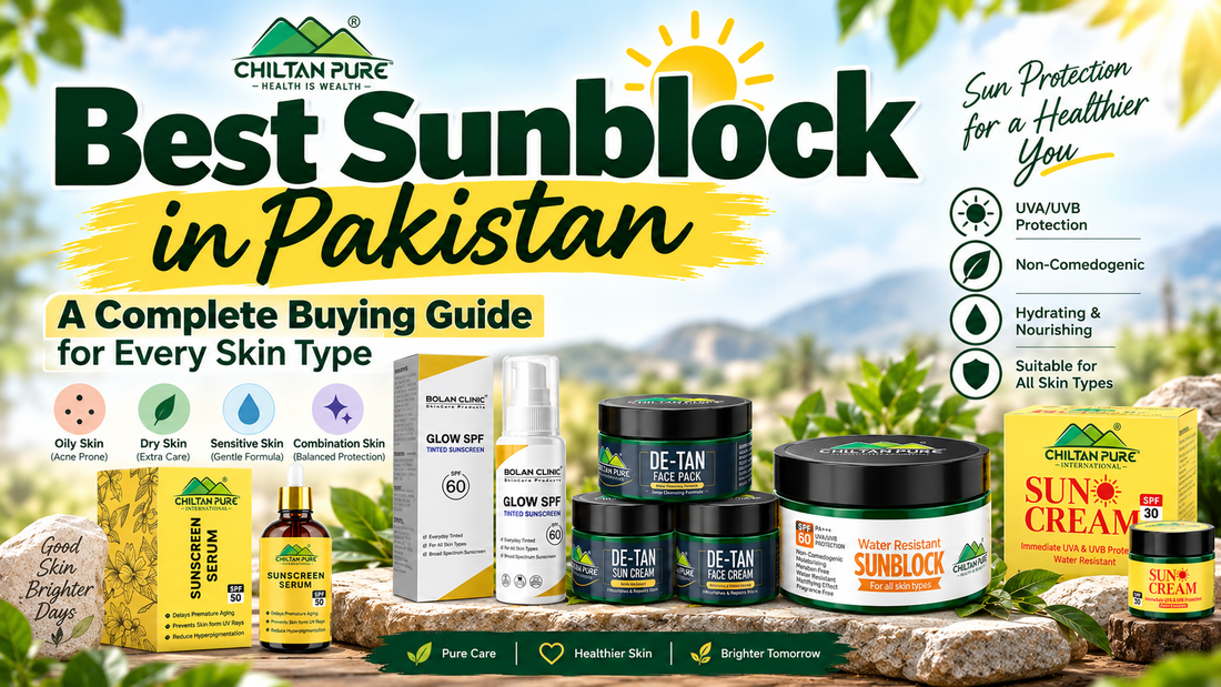 Best Sunblock in Pakistan: A Complete Buying Guide for Every Skin Type - ChiltanPure