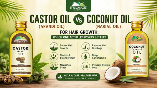 Castor Oil vs Coconut Oil for Hair Growth: Which One Actually Works Better? - ChiltanPure