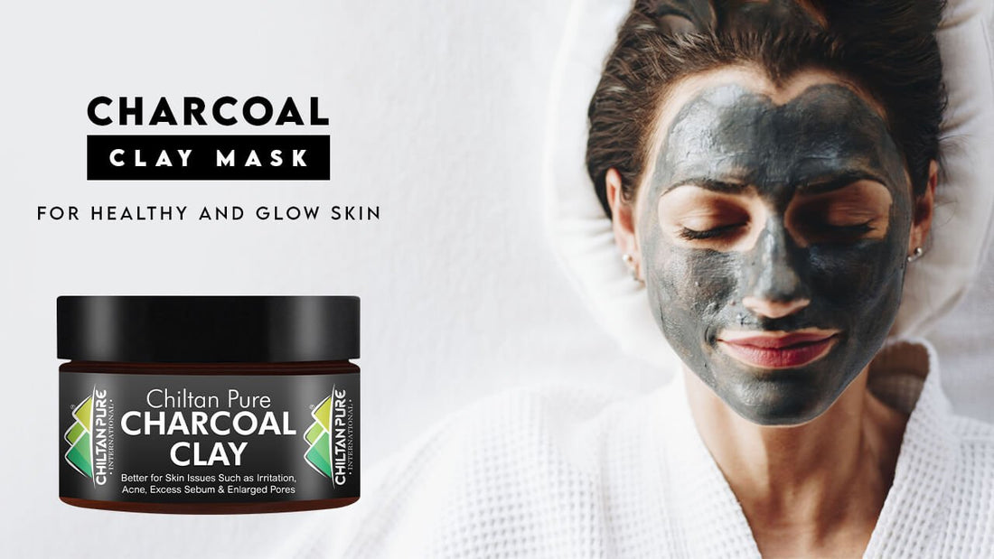 Charcoal Clay Mask for Healthy and Glow Skin - ChiltanPure