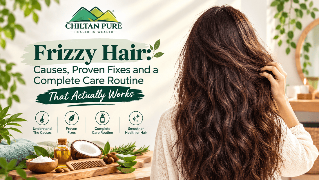 Frizzy Hair: Causes, Proven Fixes and a Complete Care Routine That Actually Works - ChiltanPure