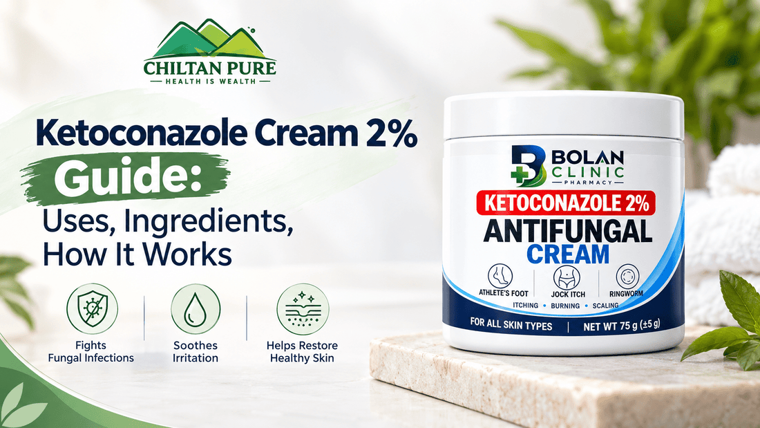 Ketoconazole Cream 2% Guide: Uses, Ingredients, How It Works - ChiltanPure