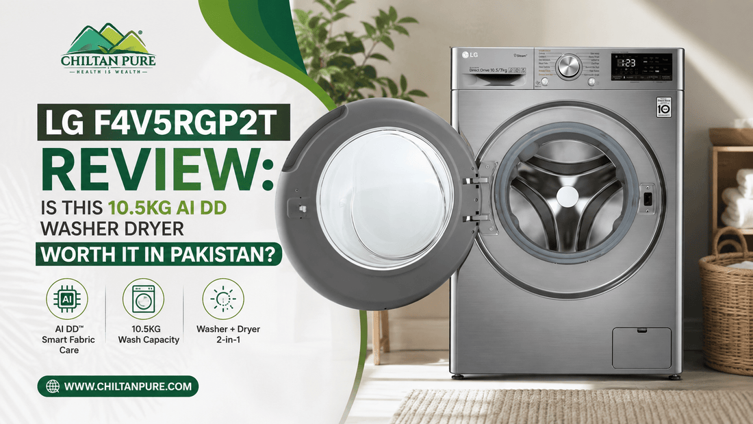 LG F4V5RGP2T Review: Is This 10.5kg AI DD Washer Dryer Worth It in Pakistan? - ChiltanPure