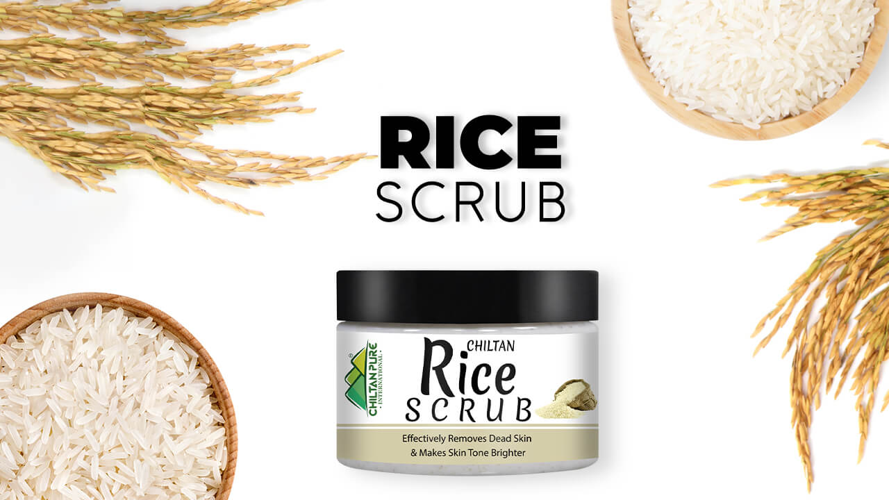Process Rice Scrub Rice Scrub – A Gentle Exfoliator – ChiltanPure