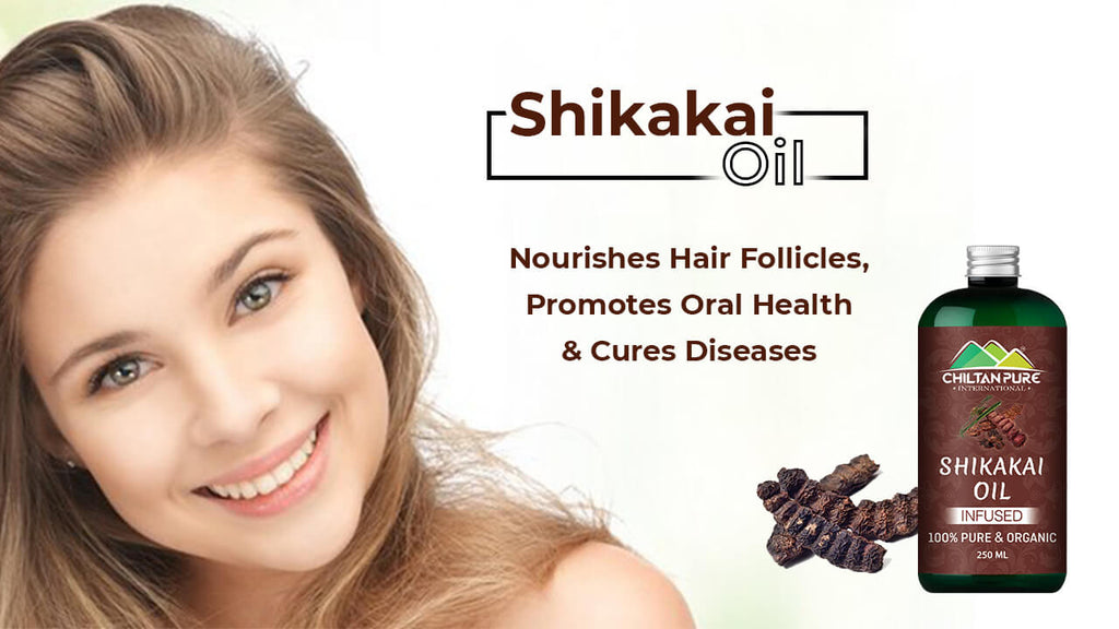 Shikakai Oil - Nourishes Hair Follicles, Promotes Oral Health &amp; Cures Diseases