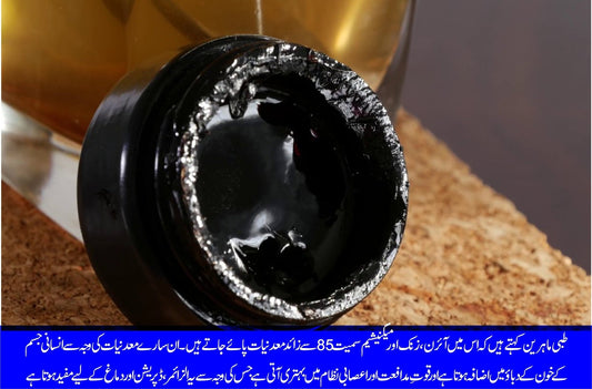 سلاجیت کے حیران کن فوائد اور اسکا استعمال - ChiltanPure