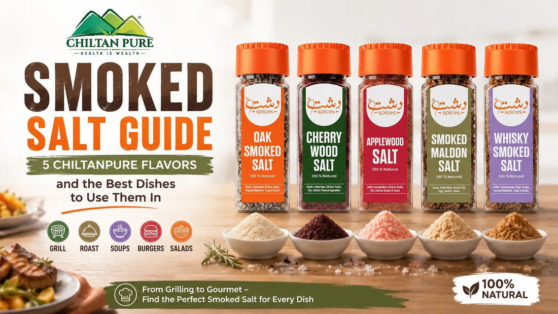 Smoked Salt Guide: 5 ChiltanPure Flavors and the Best Dishes to Use Them In - ChiltanPure