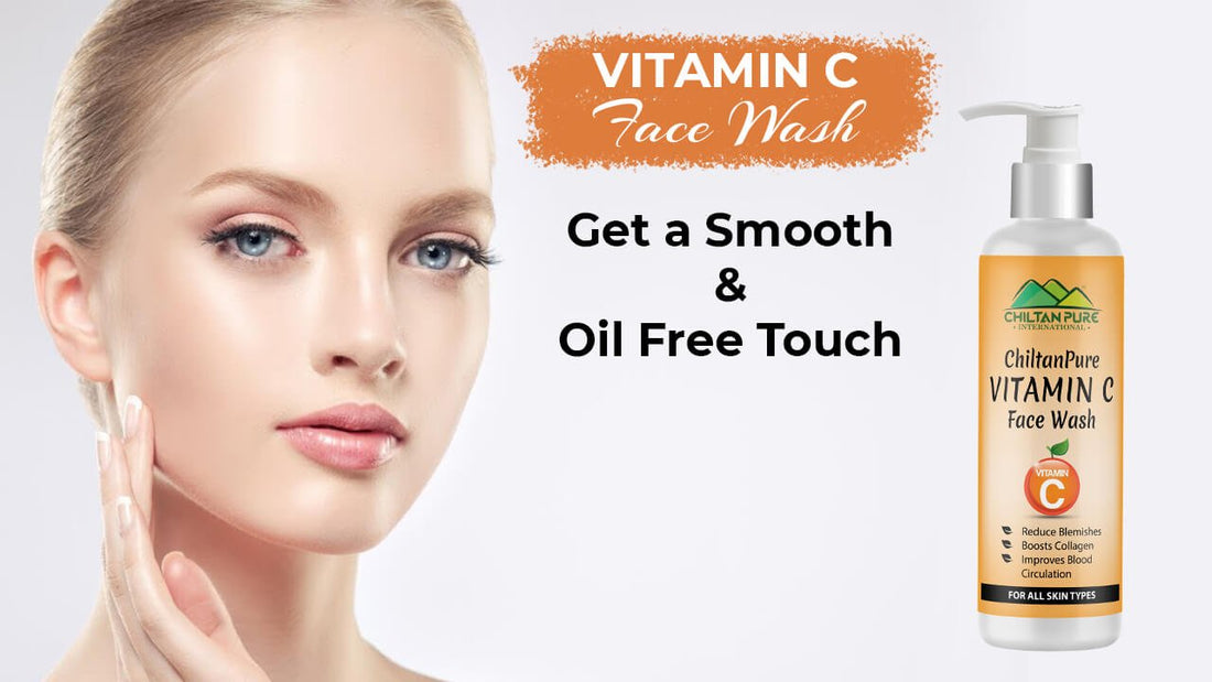 Vitamin C Face Wash - Get a Smooth &amp; Oil Free Touch!! - ChiltanPure
