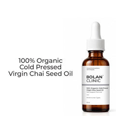 100% Organic Cold Pressed Virgin Chai Seed Oil - ChiltanPure
