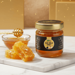 24K Pure Gold Honey - Golden Blend of Natural Sweetness and Luxury Nutrition - ChiltanPure