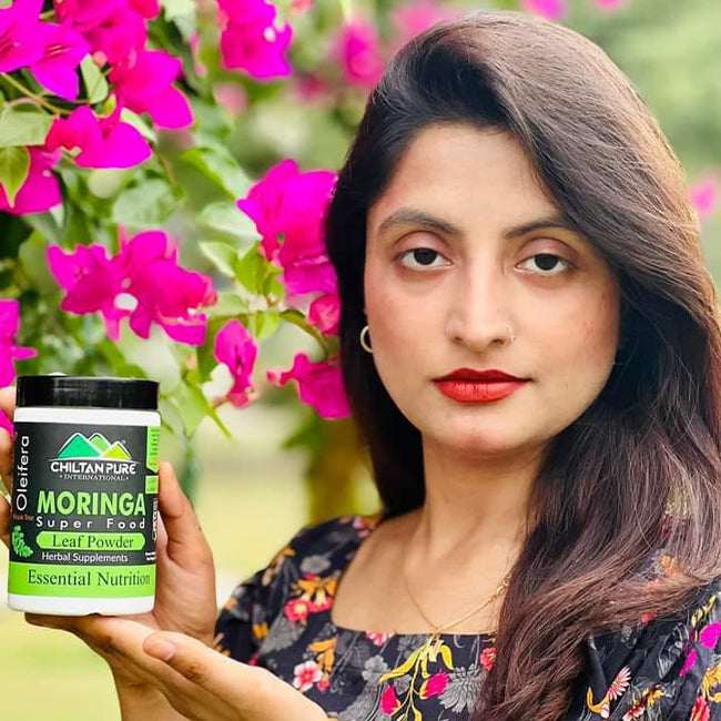 Moringa Powder SuperFood  – Boost Metabolism [ کرشماتی پتوں سے 300 بیماریوں کا علاج - چلتن سہاجنا]