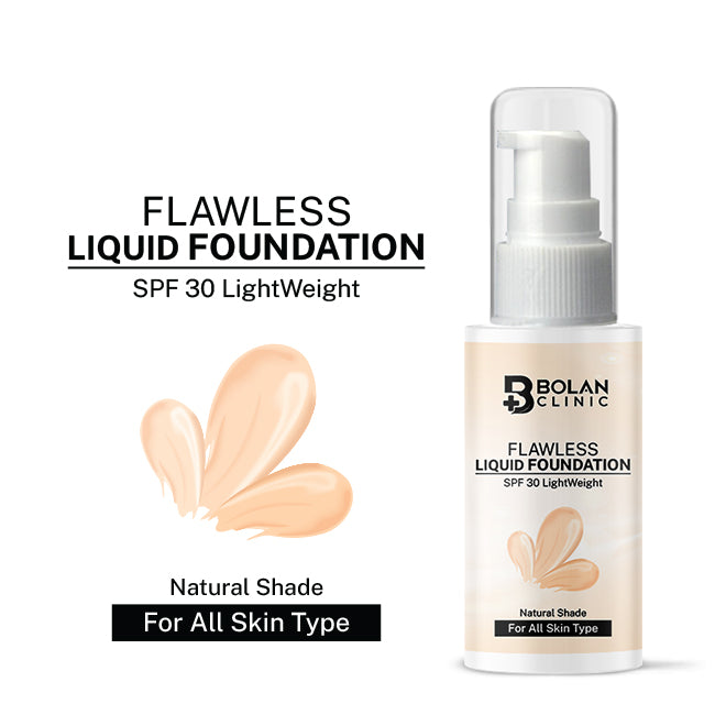 Bolan Clinic Natural Shade Foundation – Matte Makeup Base SPF 30