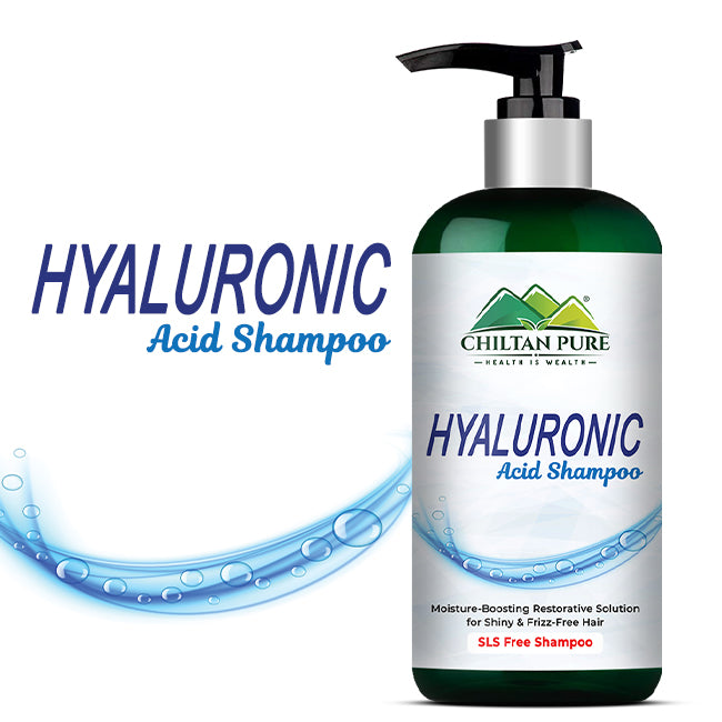 Hyaluronic Acid Shampoo - Moisture-Boosting Restorative Solution for Shiny & Frizz-Free Hair - Dermatologically Tested